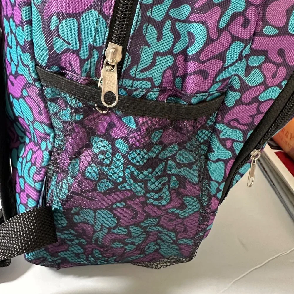 Blu School Supplies 17" Assorted Colors Intermediate Backpack Book Bag NWT - Picture 4 of 6